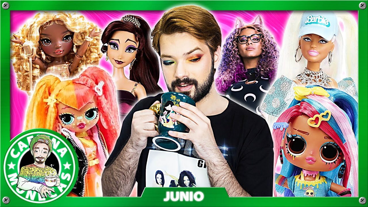 Cafeína & Muñecas (Junio) - Filtraciones Monster High, homofobia en Disney y Barbie sigue anticuada