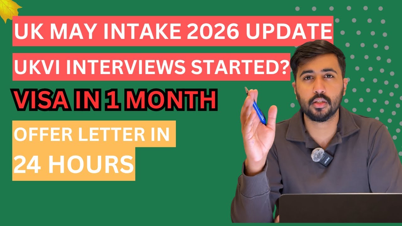 STOP Waiting! UK University Admissions May Intake 2026 Update