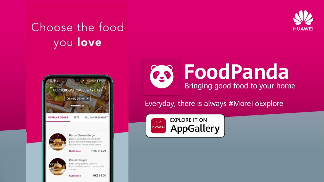 Stay full with these food delivery apps on  AppGallery