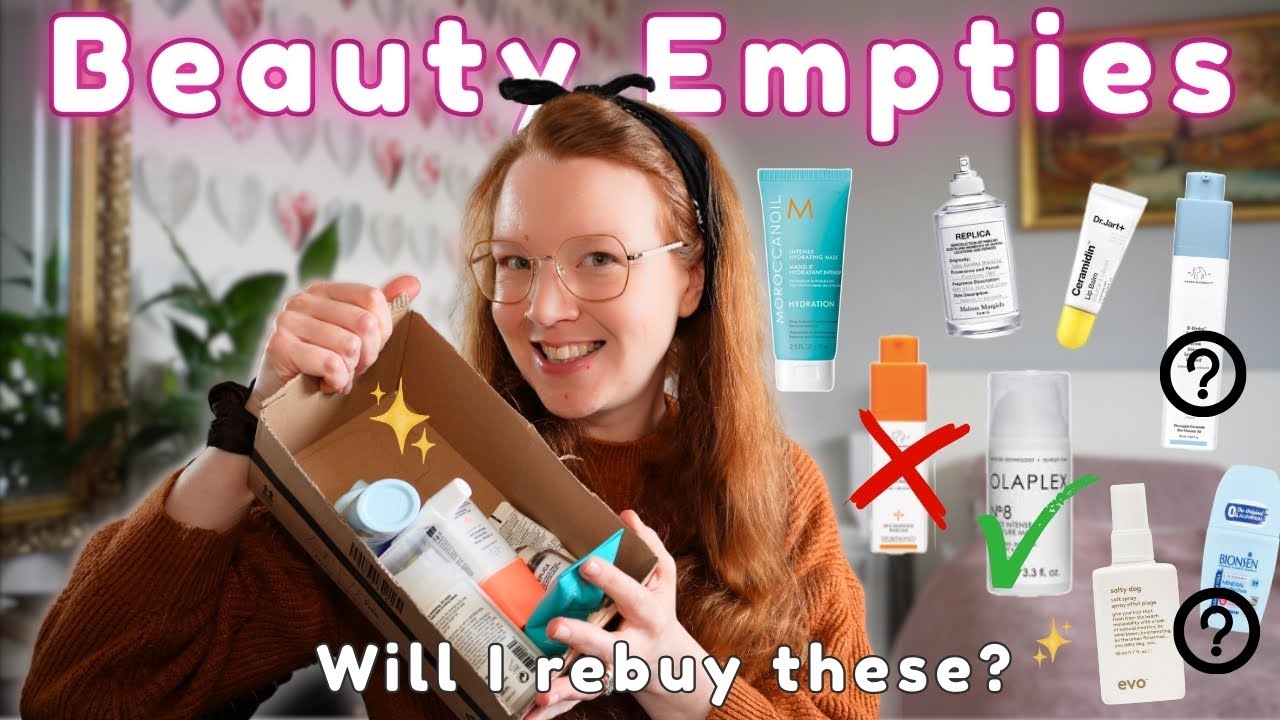 Beauty Product Empties 💄🗑| January 2026 (i.e. look at trash with me?!)