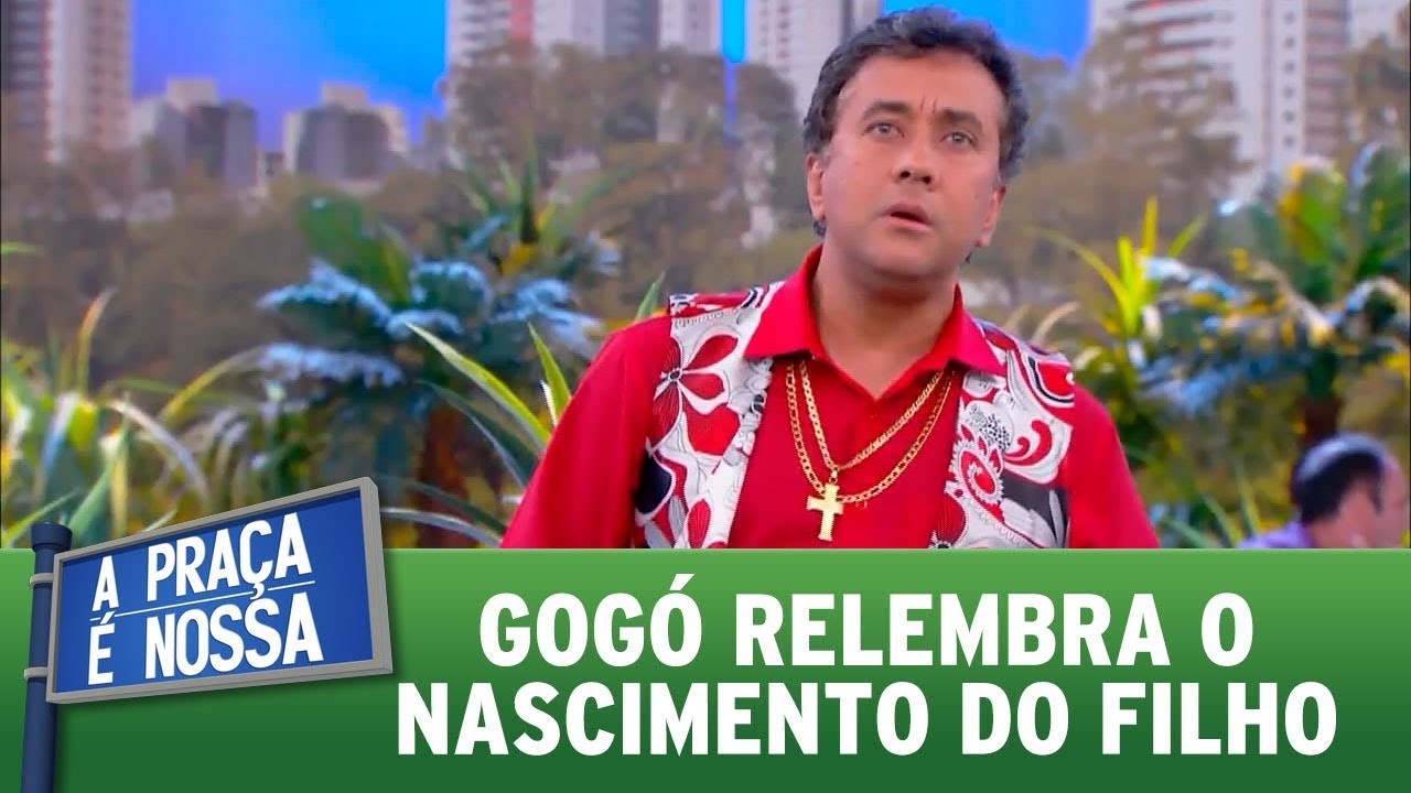 Gogó relembra o nascimento do filho | A Praça é Nossa (17/08/17)