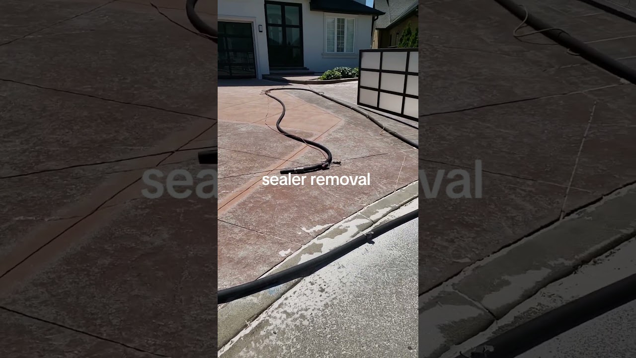what's the best way to remove concrete sealer? call CCL #constructionchemicals #totalseal #concrete