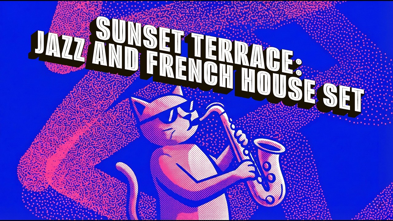 Sunset Terrace | 1 Hour Jazz House & French Touch Mix Set