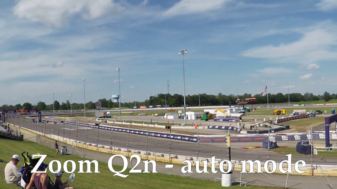 Galaxy S7 vs. Zoom Q2n - At the Track