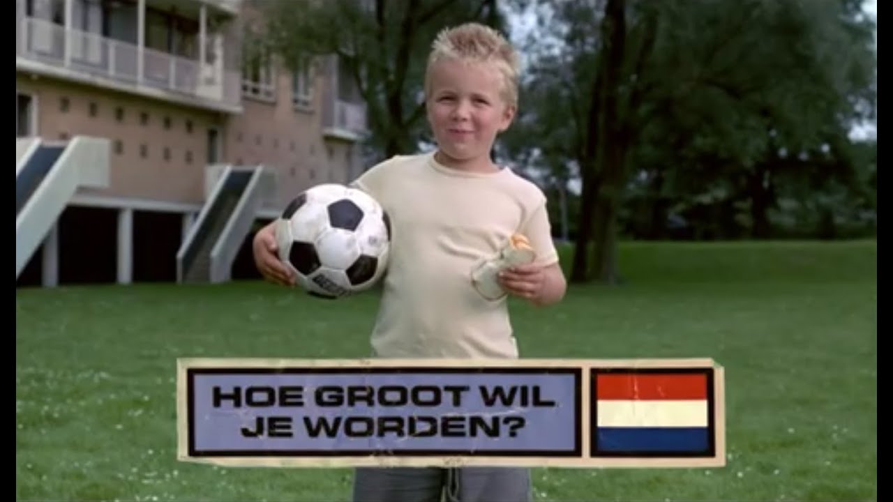 Calv&eacute; Pindakaas reclame - Dick Advocaat
