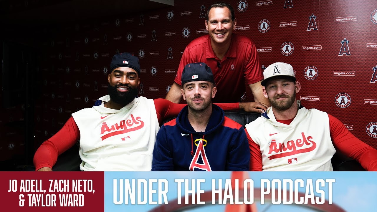 Under the Halo Podcast: Jo Adell, Zach Neto, & Taylor Ward