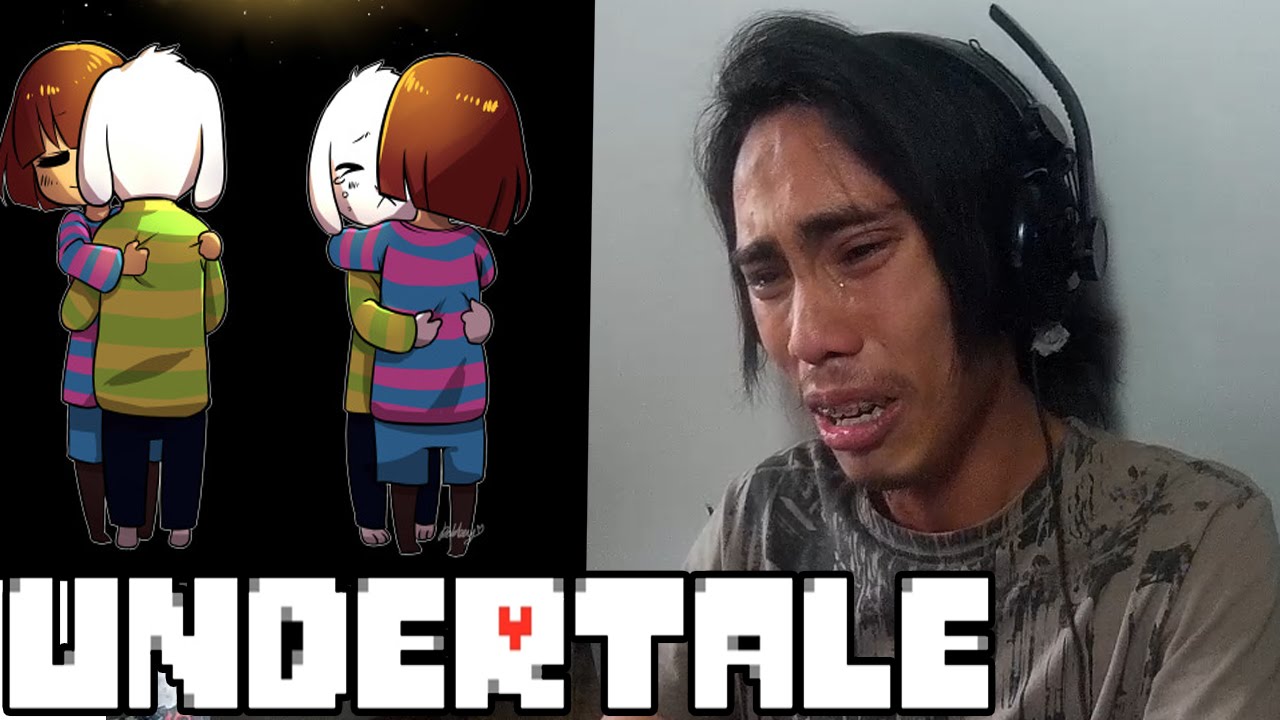 I CRIED - Reaction to the True Ending of Undertale - GLOCO
