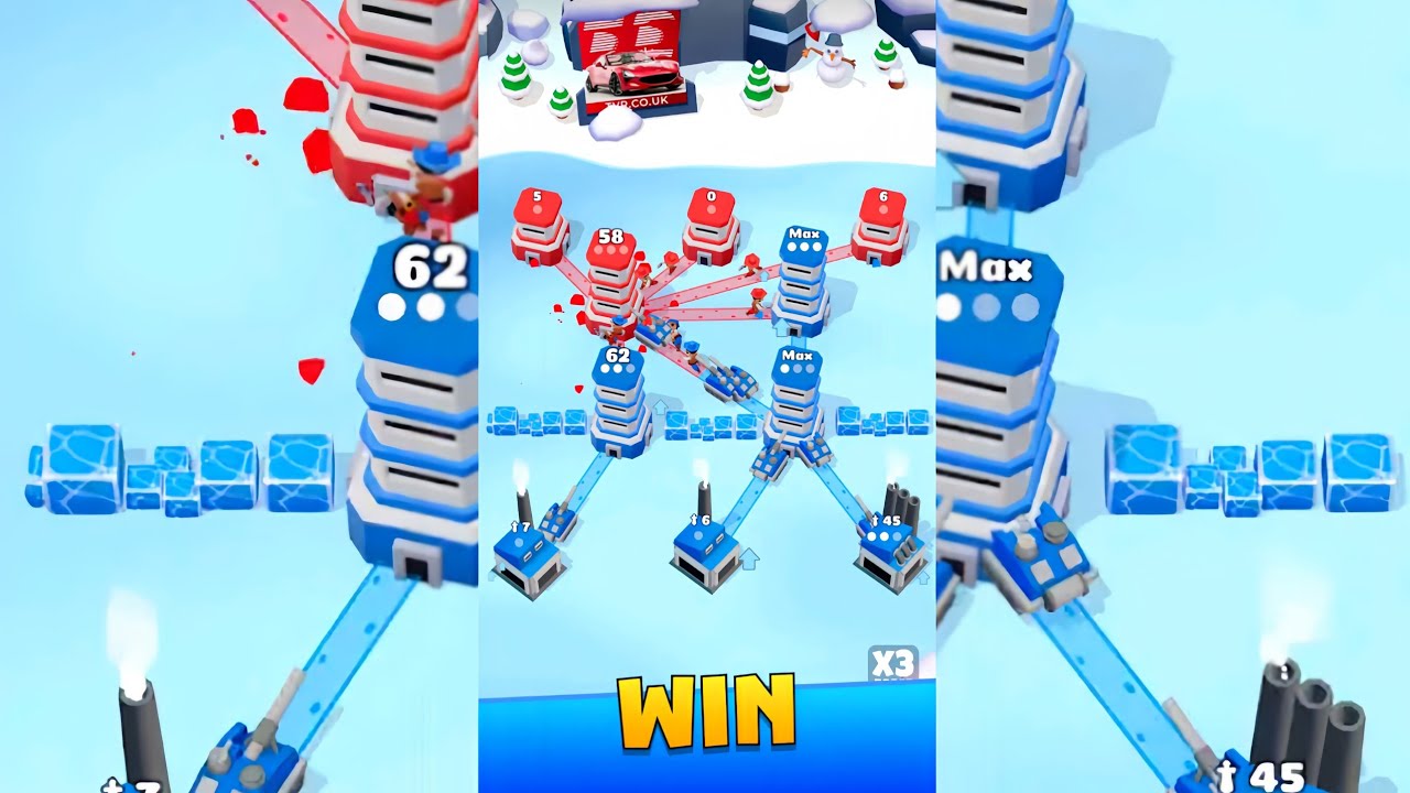 Tower War - Tactical Conquest Gameplay | Strategi Menaklukkan Semua Tower!