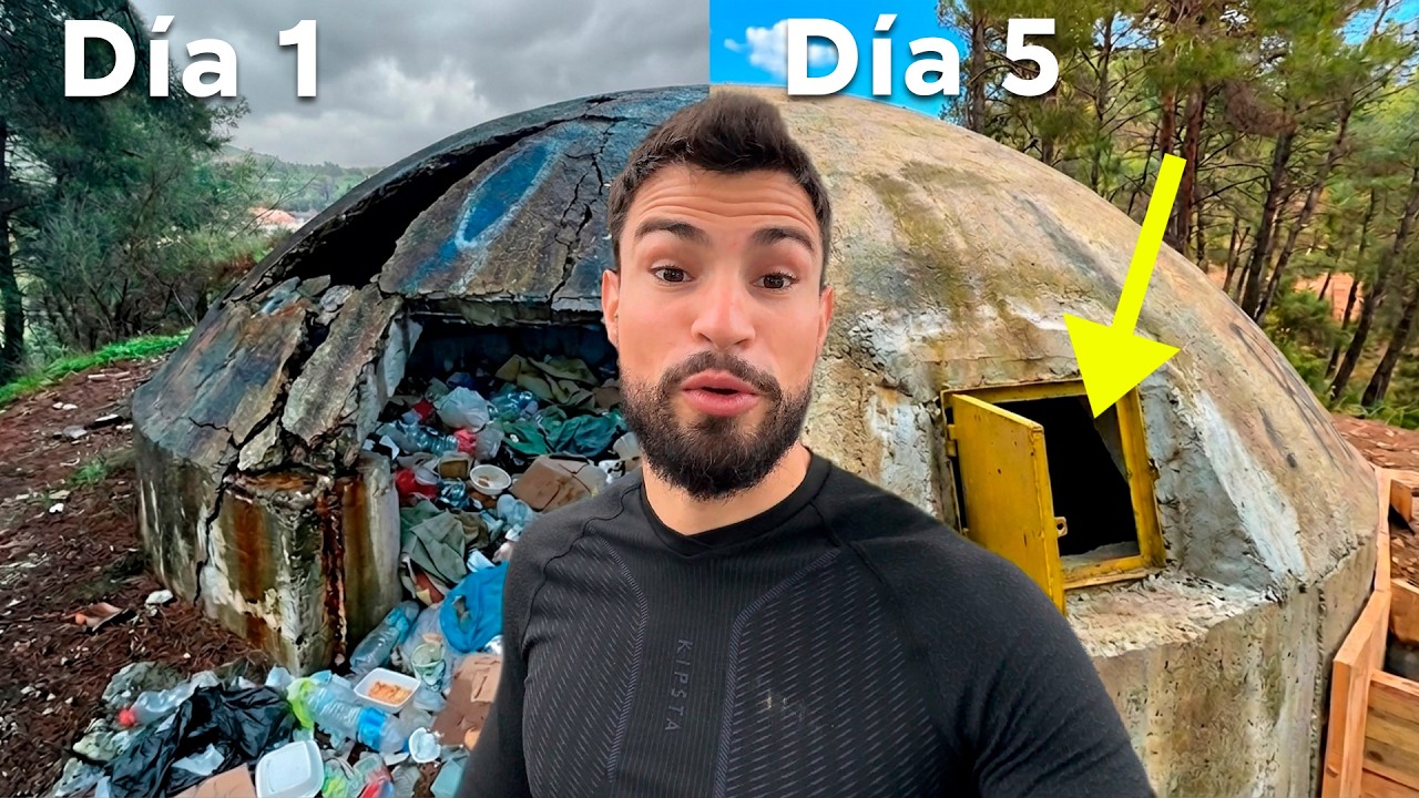 Convertí un Bunker Abandonado en mi Refugio