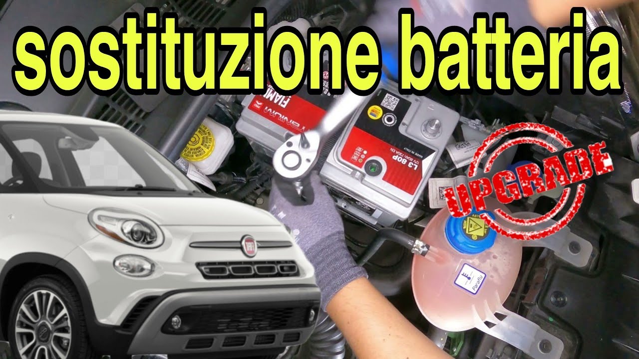 batteria maggiorata per FIAT 500L 1.4 16v (no start & stop) #fiamm