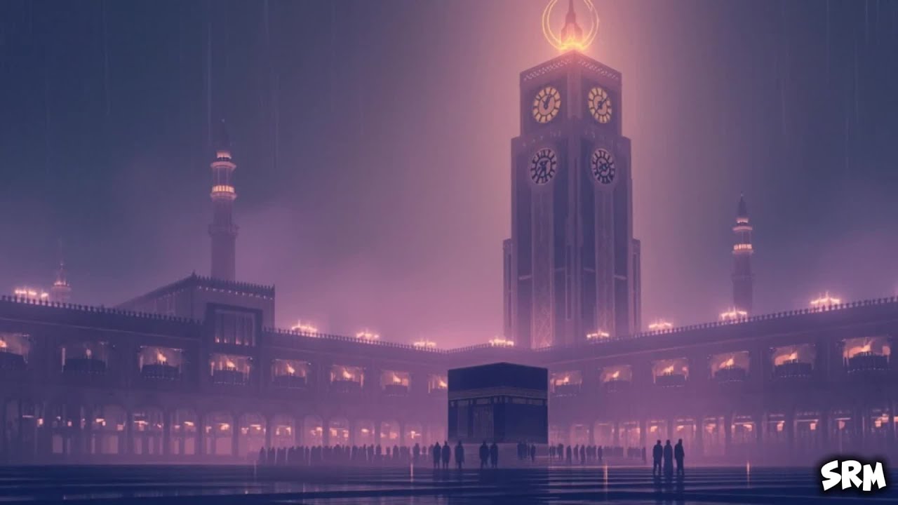 🌙 Midnight Rain in Makkah | Sacred Lofi Beats for Tahajjud Prayer & Deep Contemplation
