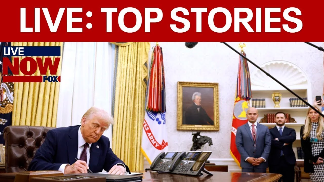 LIVE NEWS: Trump EOs, Migrants arrested in Florida, Kristi Noem speaks at DHS, Panama Canal updates