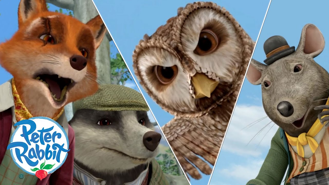 ​@OfficialPeterRabbit  - ​Can These Villains Be Defeated?! 🦊 😱🦉 | Great Escapes | Cartoons for Kids