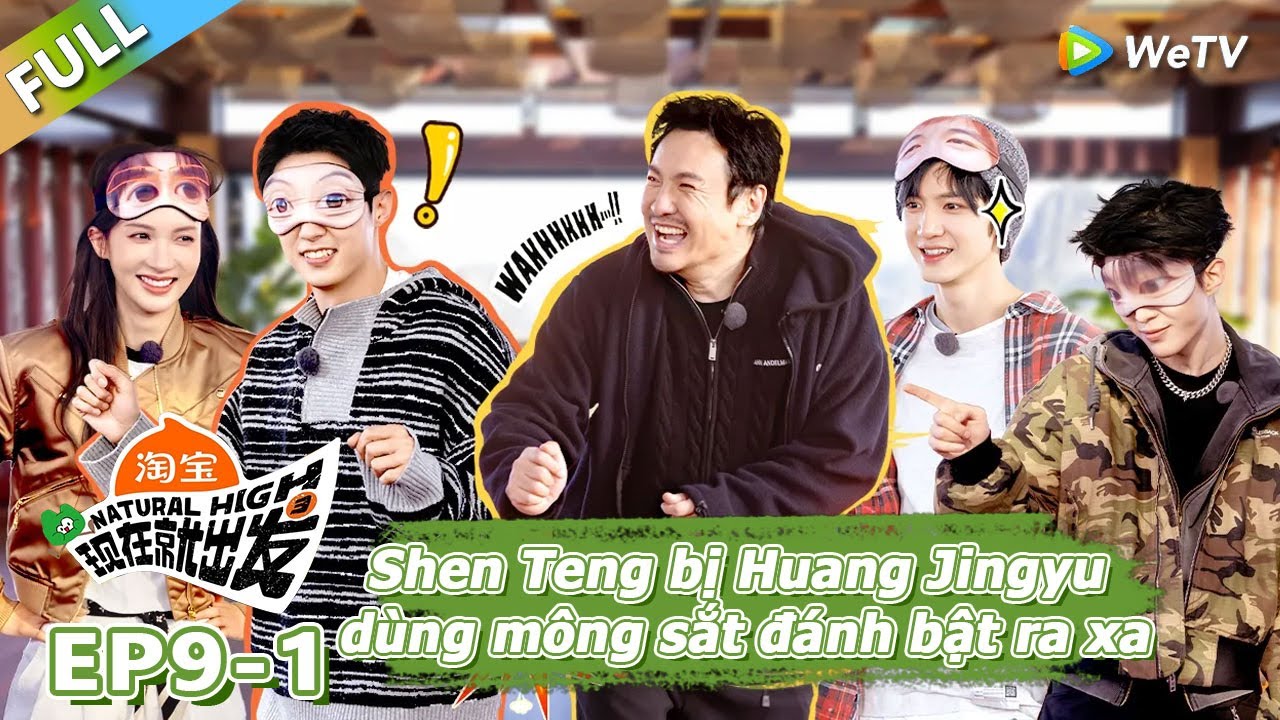 Tập 9-Phần 1: Shen Teng bị Huang Jingyu dùng mông sắt đánh bật ra xa.