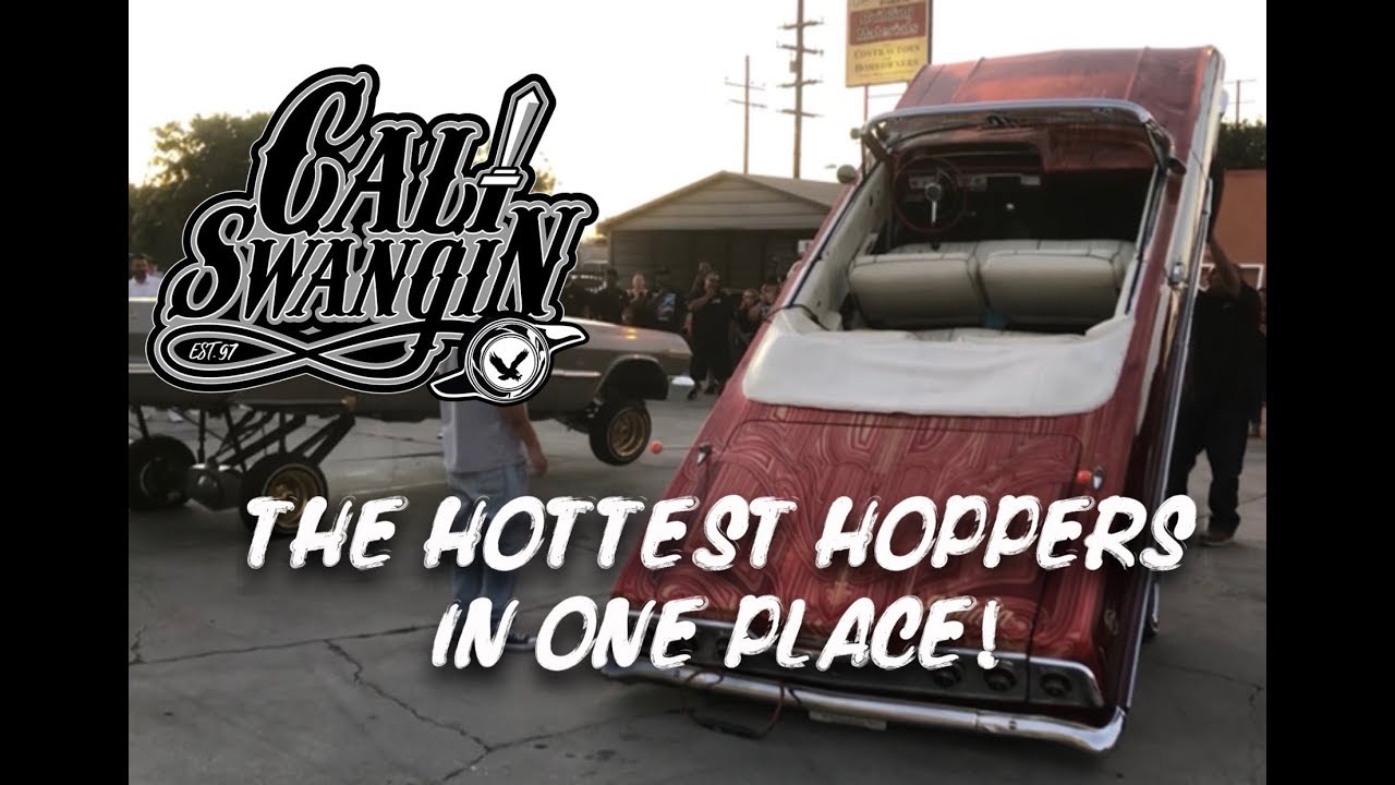 CALI SWANGIN: Lowriders pull up and hoppers battle at Tierra Custom Hydraulics 7/22/18