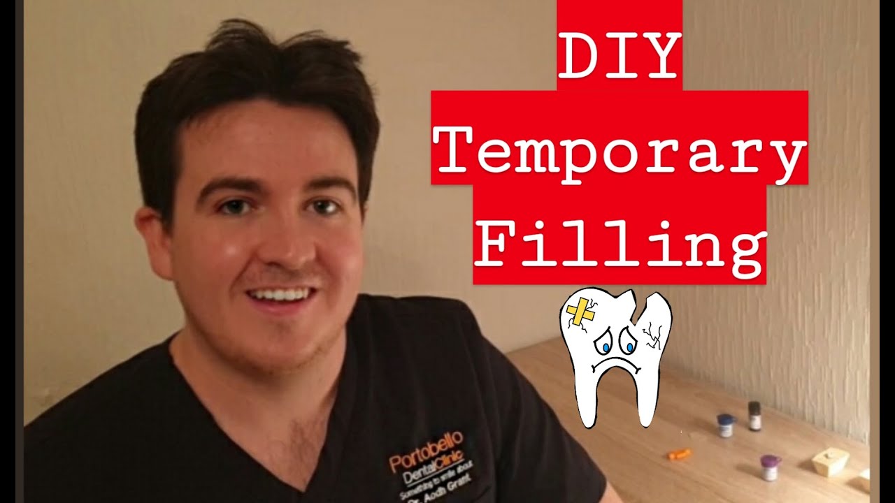 Broken Tooth Repair - DIY Temporary Filling w/ Dr Aodh Grant