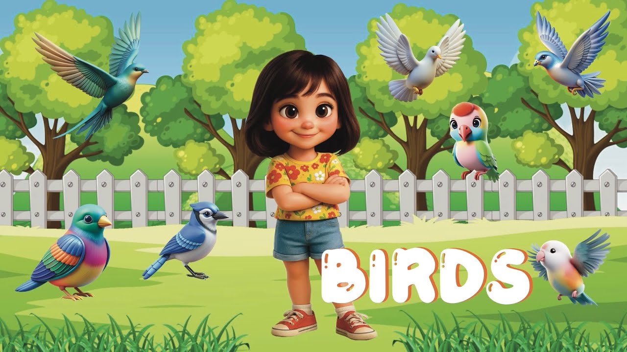 Learn with Jenny | Birds for Kids 🦚🦩🦜