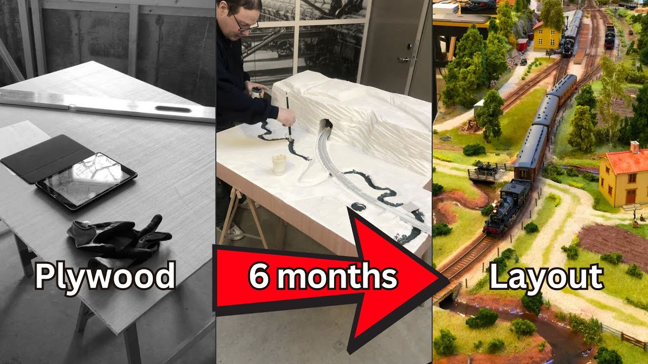 How we built the Heggedal layout - Mega Build Timelapse