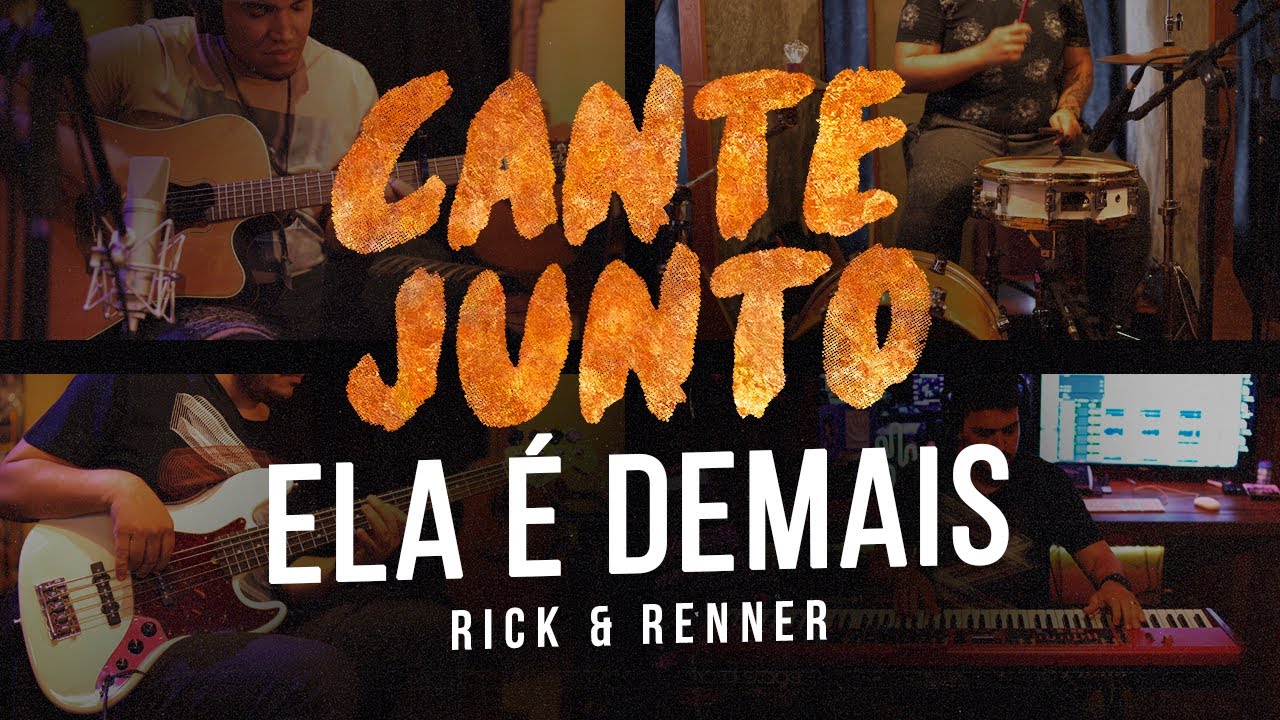 Cante Junto - Rick & Renner - Ela &Eacute; Demais (Vers&atilde;o Karaok&ecirc;)