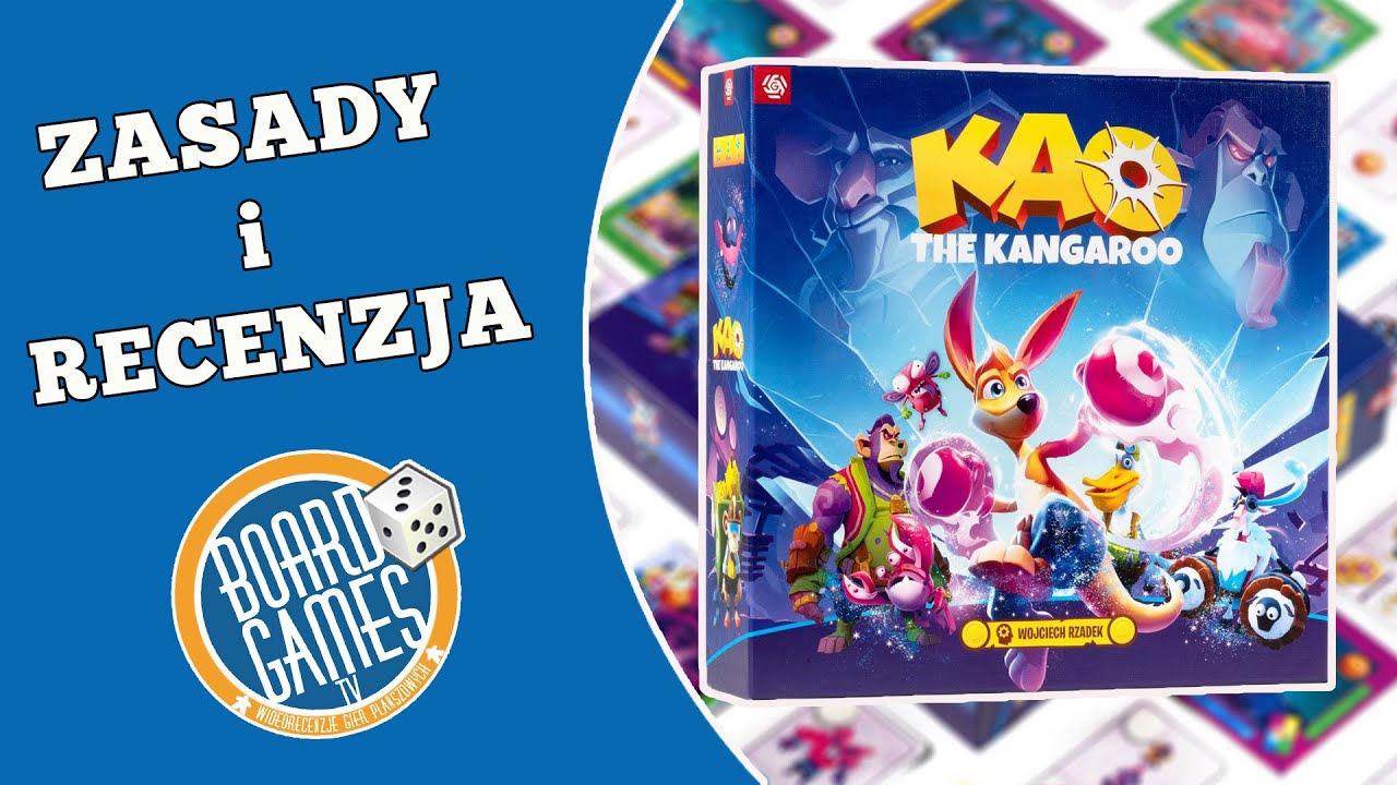 KANGUREK KAO - GRA PLANSZOWA | RECENZJA i ZASADY