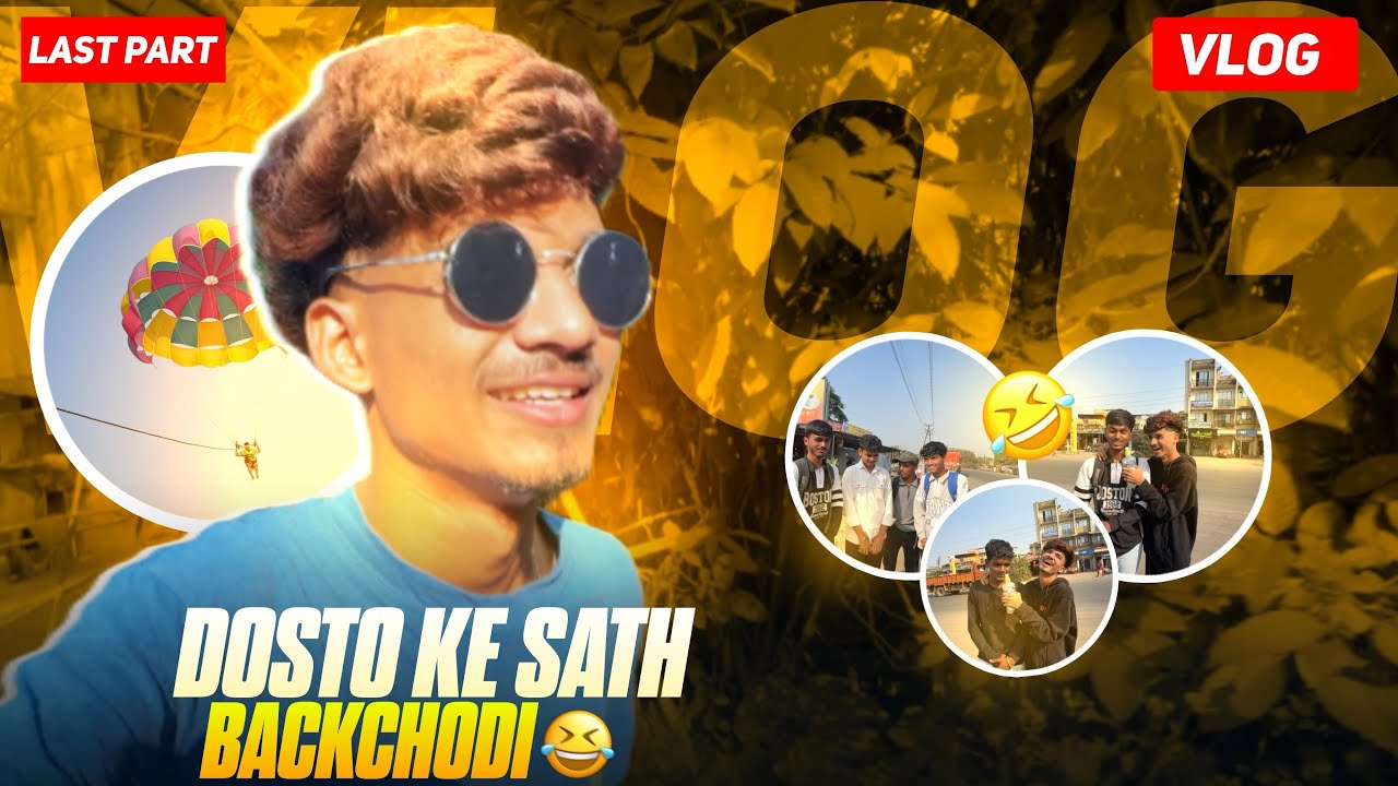 LAST PART KOKAN 🌴 || DOSTO KE SATH BACK*HODI 😂 || VLOG 14
