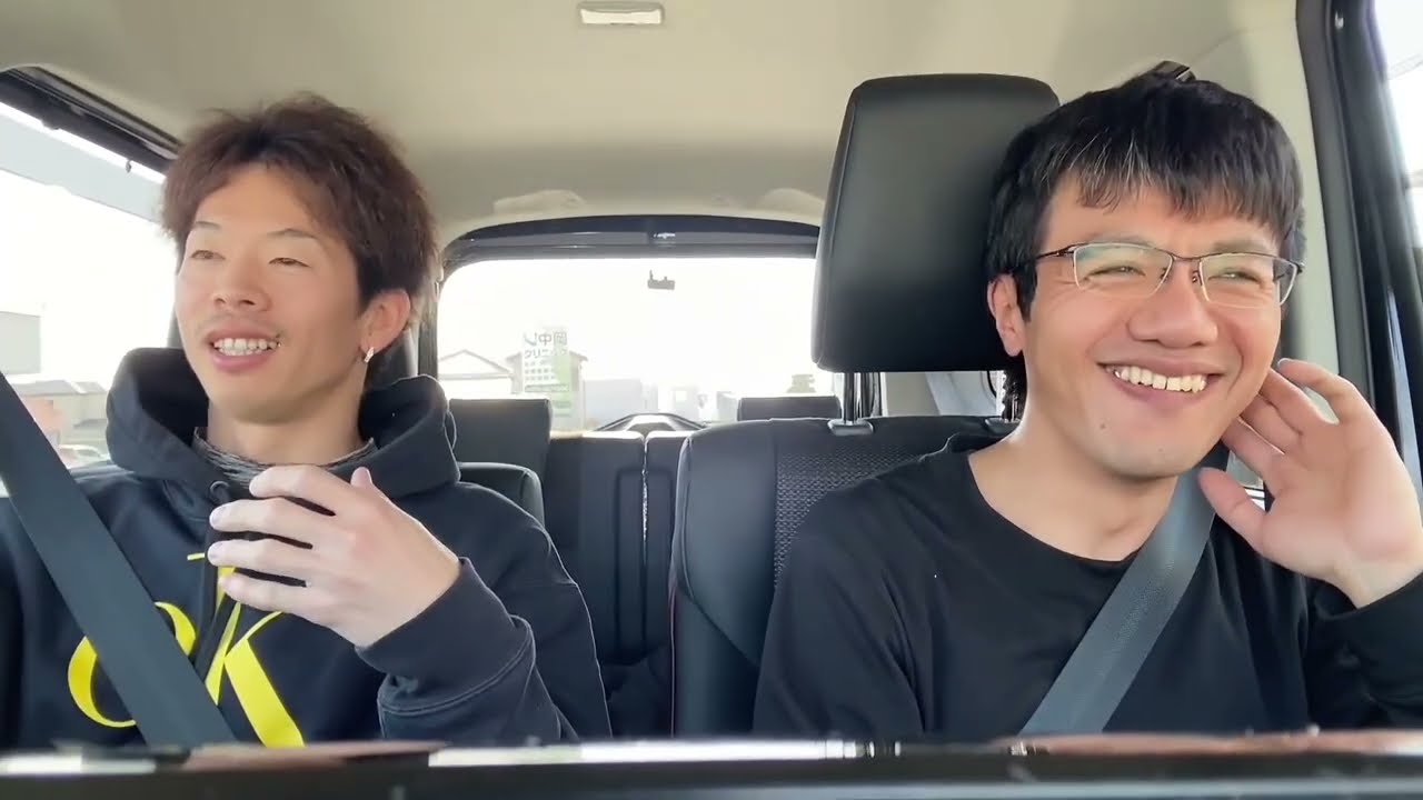 念願の新車によしゆきが乗りました！