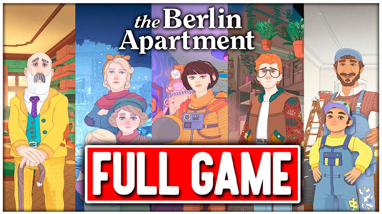THE BERLIN APARTMENT Gameplay Walkthrough FULL GAME No Commentary + ENDING