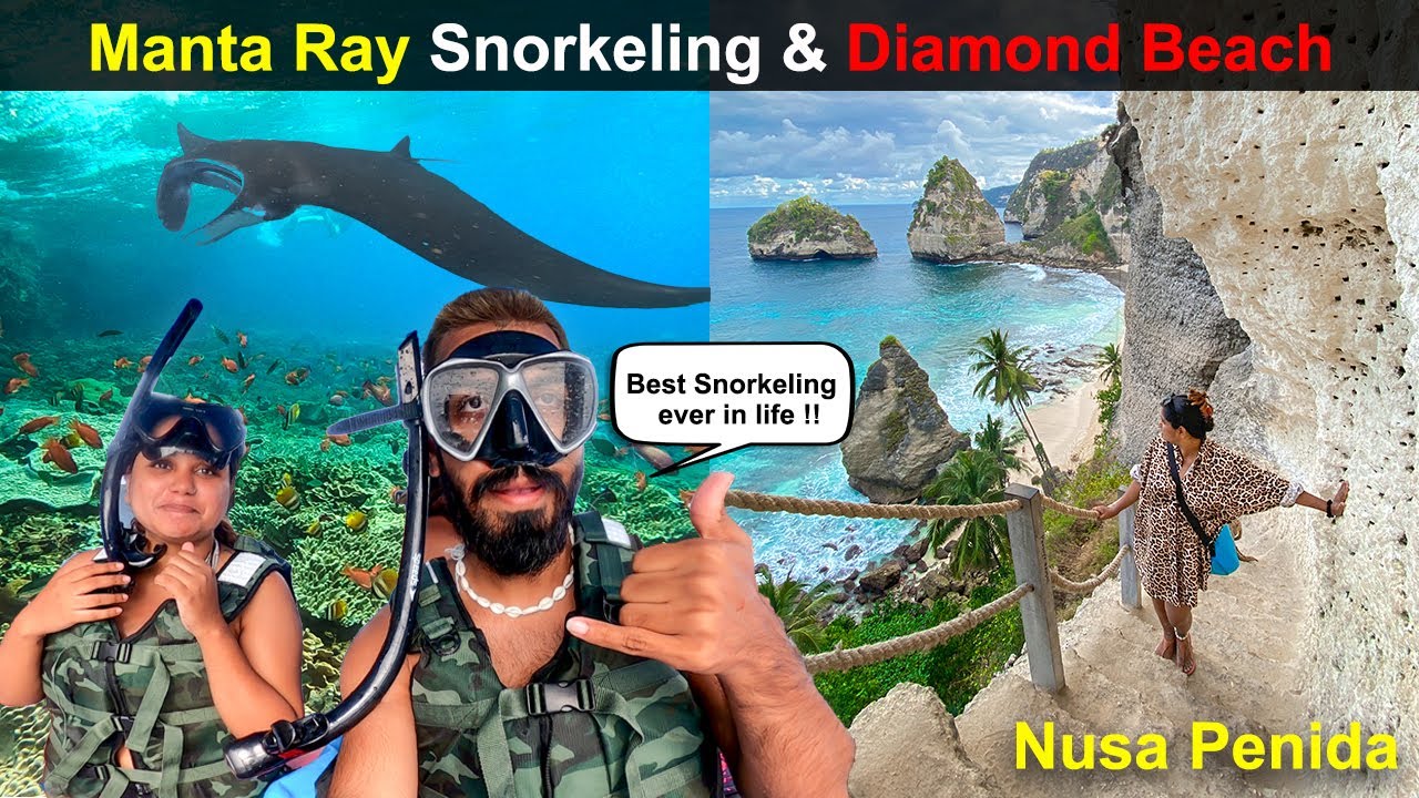 Mind Blowing🤯 Snorkeling in Nusa Penida | Diamond Beach (most scenic in Bali) | BALI EP#11