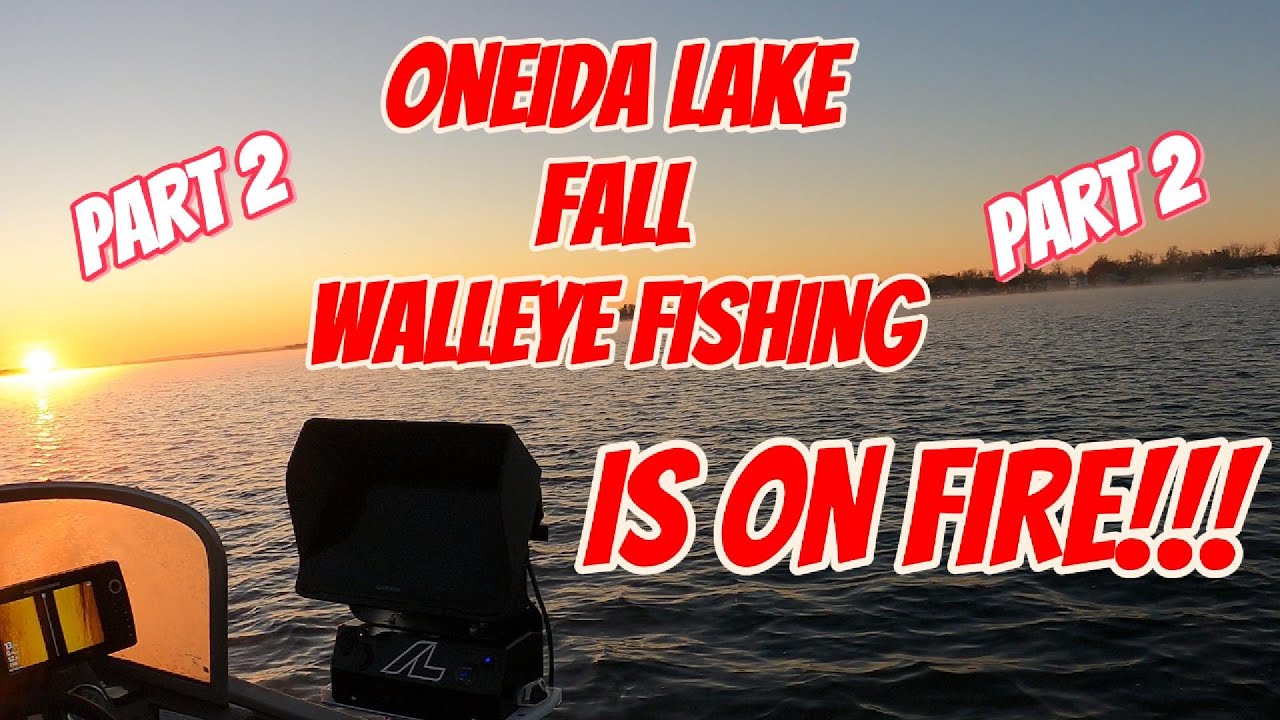 Oneida Lake Fishing Fall Walleye PART 2