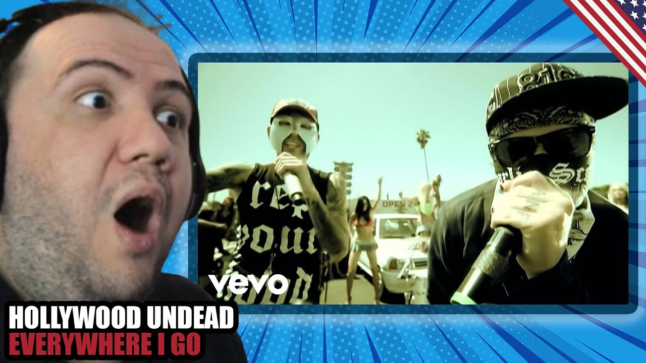 🇺🇸 Hollywood Undead - Everywhere I Go (Uncensored Official Video) | TEACHER PAUL REACTS