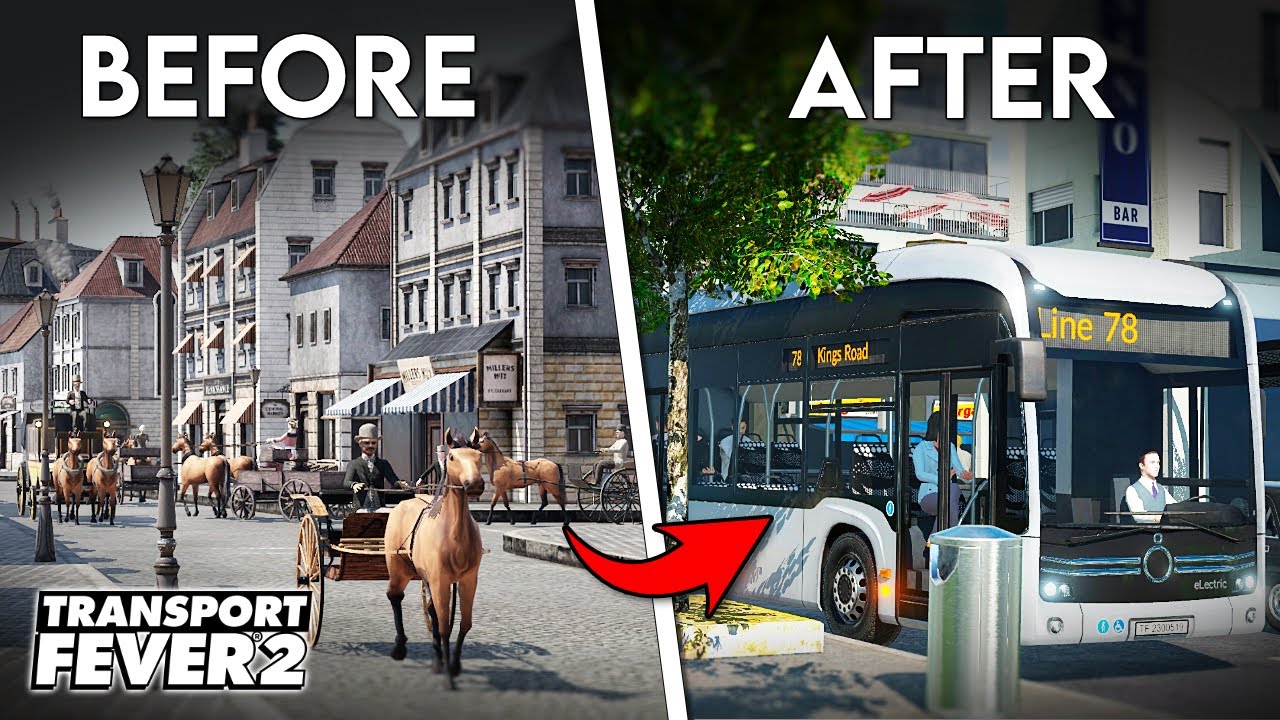 This Transportation Management Sim lets you to build through time!  Is it good? | Transport Fever 2