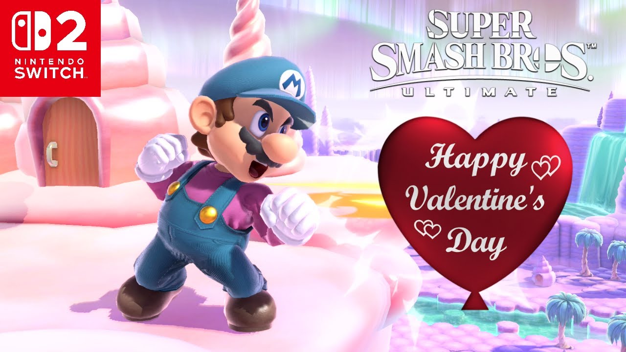 Happy Valentine's Day 2026!: Super Smash Bros. Ultimate - Online Matches 518 (Mario)