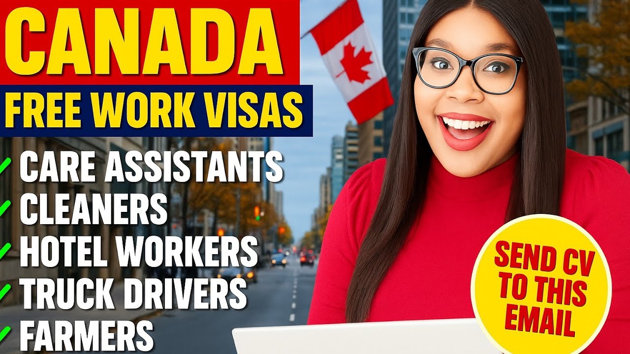 Free Accommodation,  Free Flight,  Free Visa, This Canada 🇨🇦 Employers Are Hiring Overseas Workers