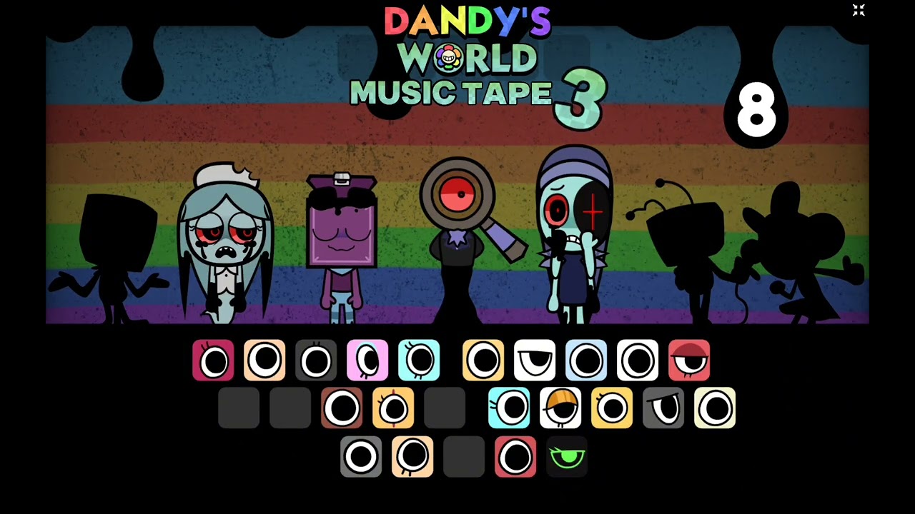 DANDY'S WORLD (Music tape 3) Dandy tape