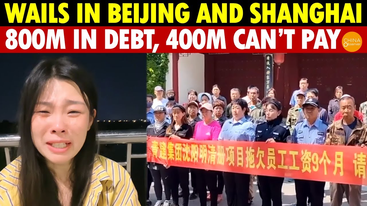 Wails in Beijing and Shanghai! 800 Million in Debt, 400 Million Can’t Pay; Millionaires Turn Debtors