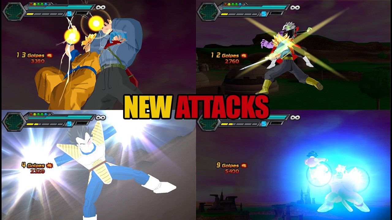 Dragon Ball Super Tenkaichi Tag Team DBZ TTT MOD PPSSPP ISO Remake V3