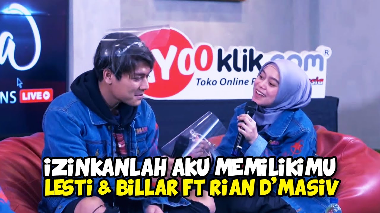 LESTI KEJORA & RIZKY BILLAR FEAT RIAN D'MASIV | IJINKANLAH AKU MEMILIKIMU