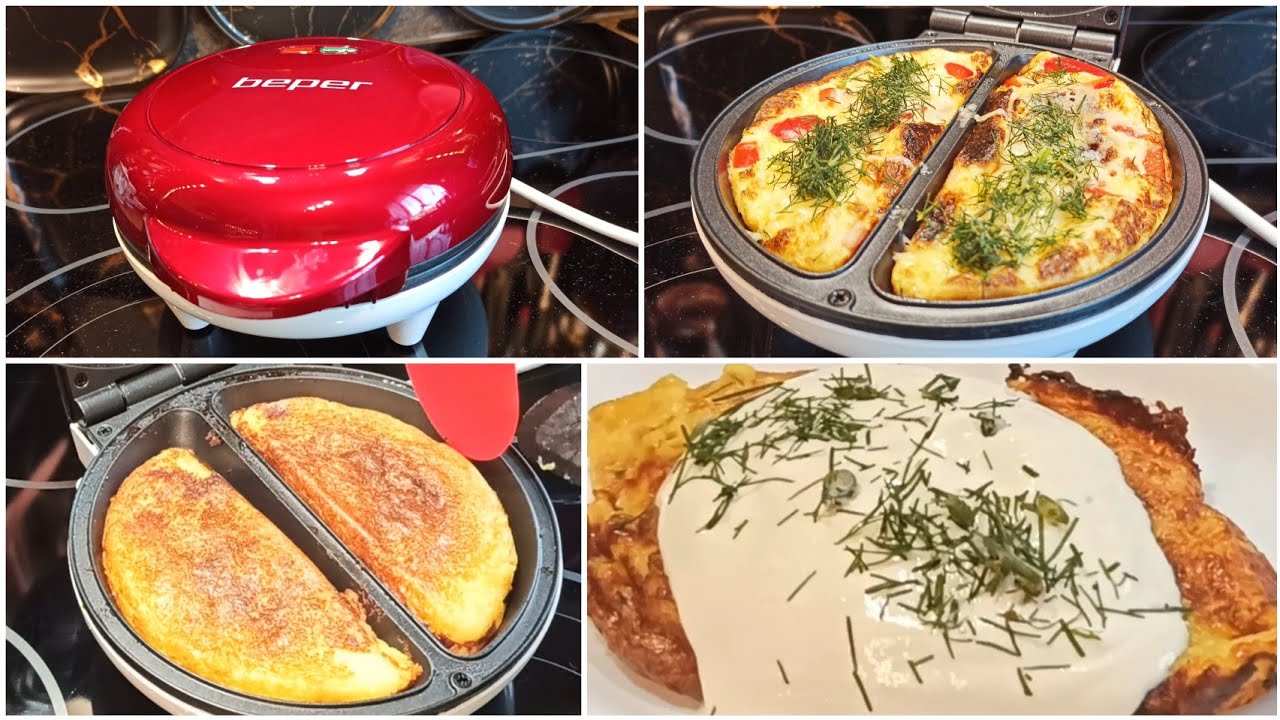 Обзор Омлетницы Beper BT 800 / Готовлю Омлет и Кугель @Ruta Vlog @Ruta Lutkevica