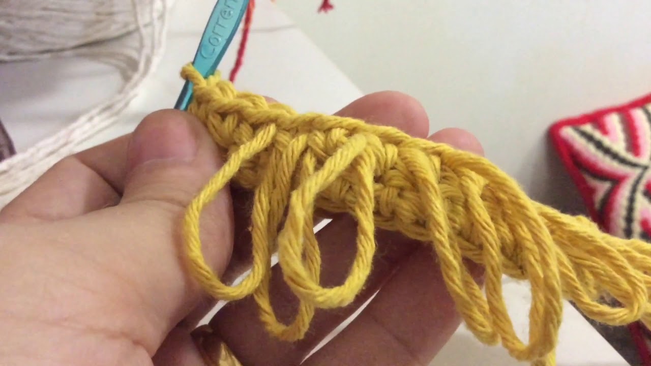 Tapete Em crochê 🧶 ponto argola novo modo de fazer fácil