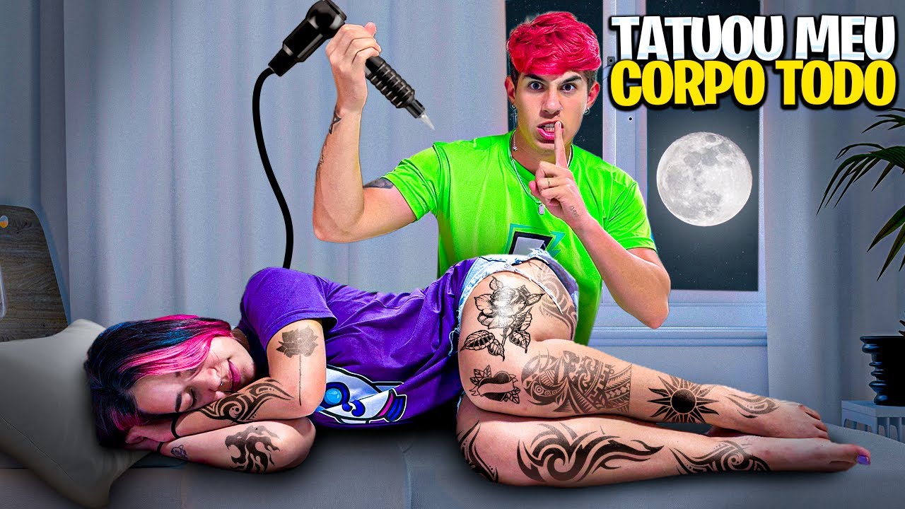 TATUEI MEU CORPO TODO? *Void me trolou