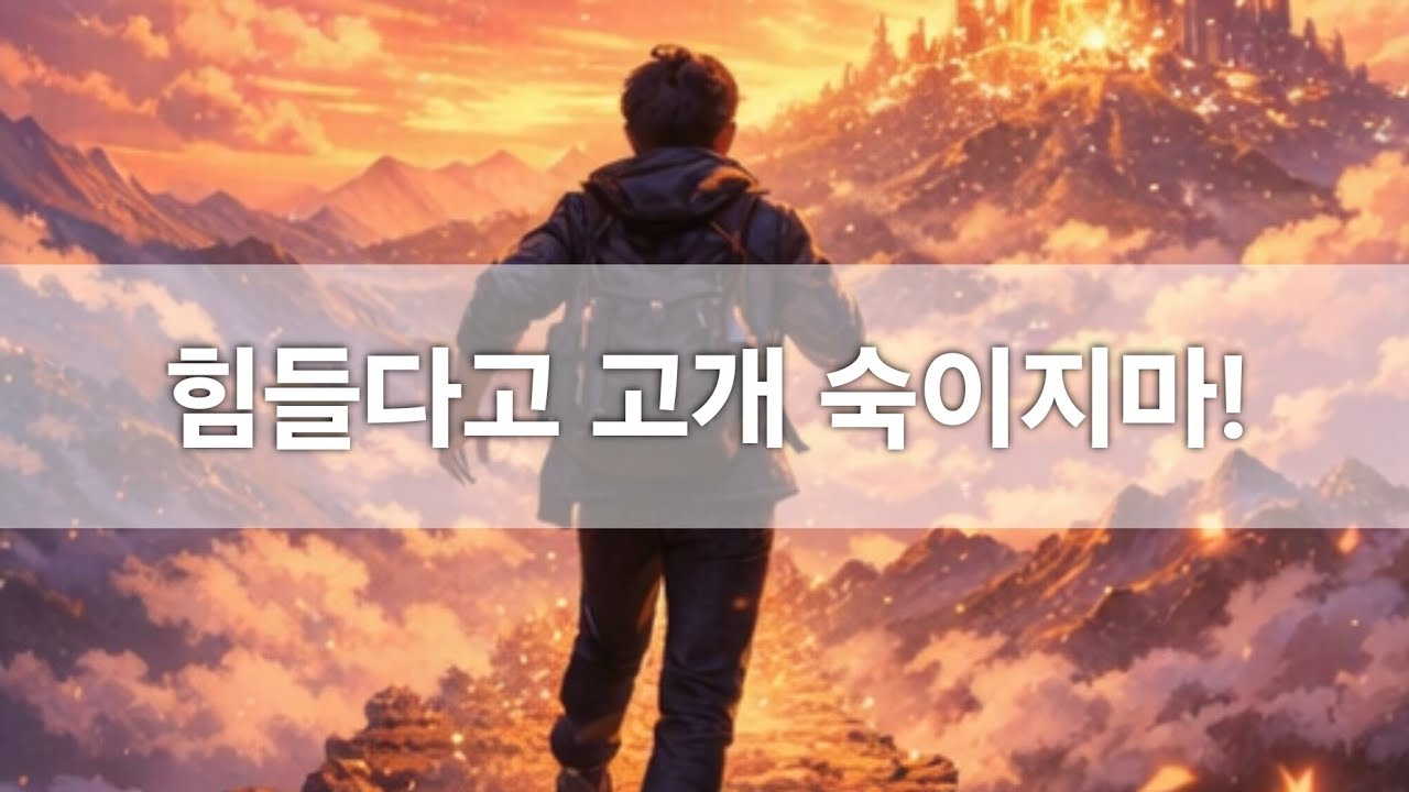 지금 힘들다고 고개 숙이지 마세요~👍 지칠 때 함께 들어요   [KPOP] [용기] [희망] [도전]＼(^^)／ lyrics, Trending lyrics 응원 힘내요