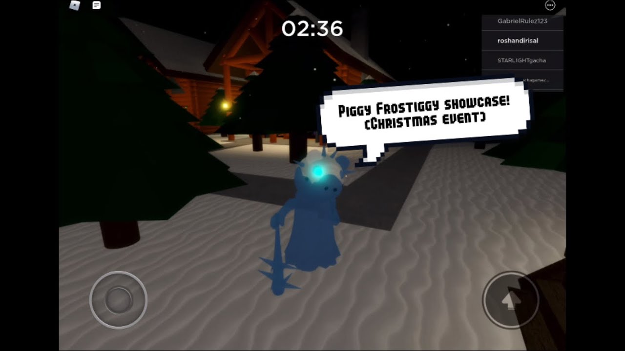Roblox Piggy Frostiggy Showcase!