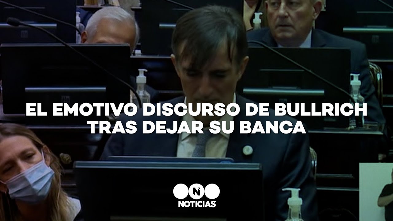 BULLRICH RENUNCIÓ A SU BANCA EN EL SENADO CON UN EMOTIVO DISCURSO - Telefe Noticias