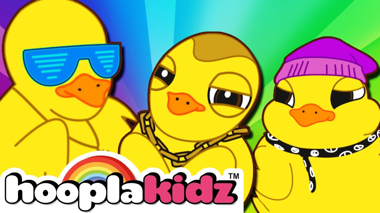 Six Little Ducks That I Once Knew | Nursery Rhyme | HooplaKidz