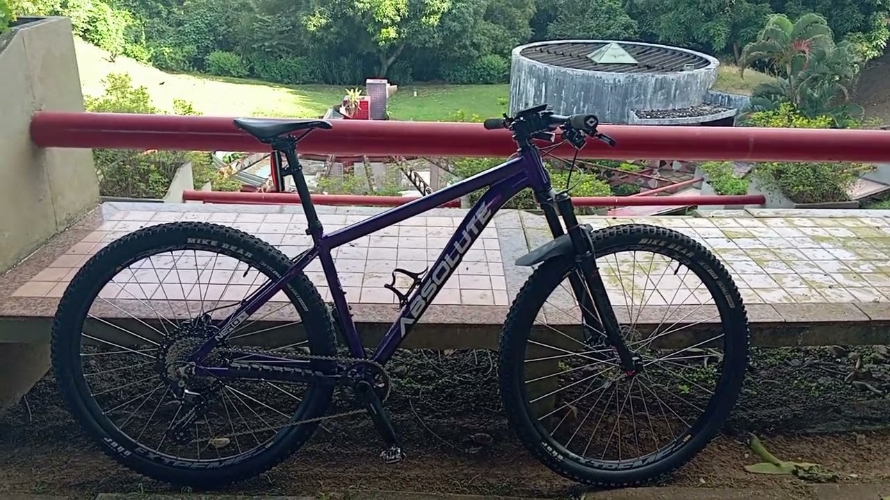 Bicicleta Absolute Nero 5, peças que usei para montar.