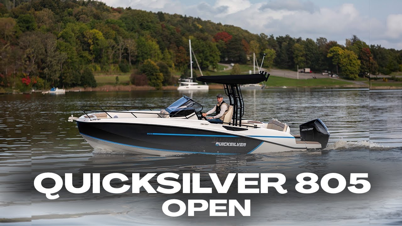 Quicksilver 805 Open - den perfekte allrounderen? | Walkthrough