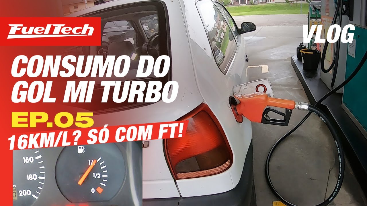 VW GOL APZAO 1.6 TURBO fazendo 16km por LITRO?!
