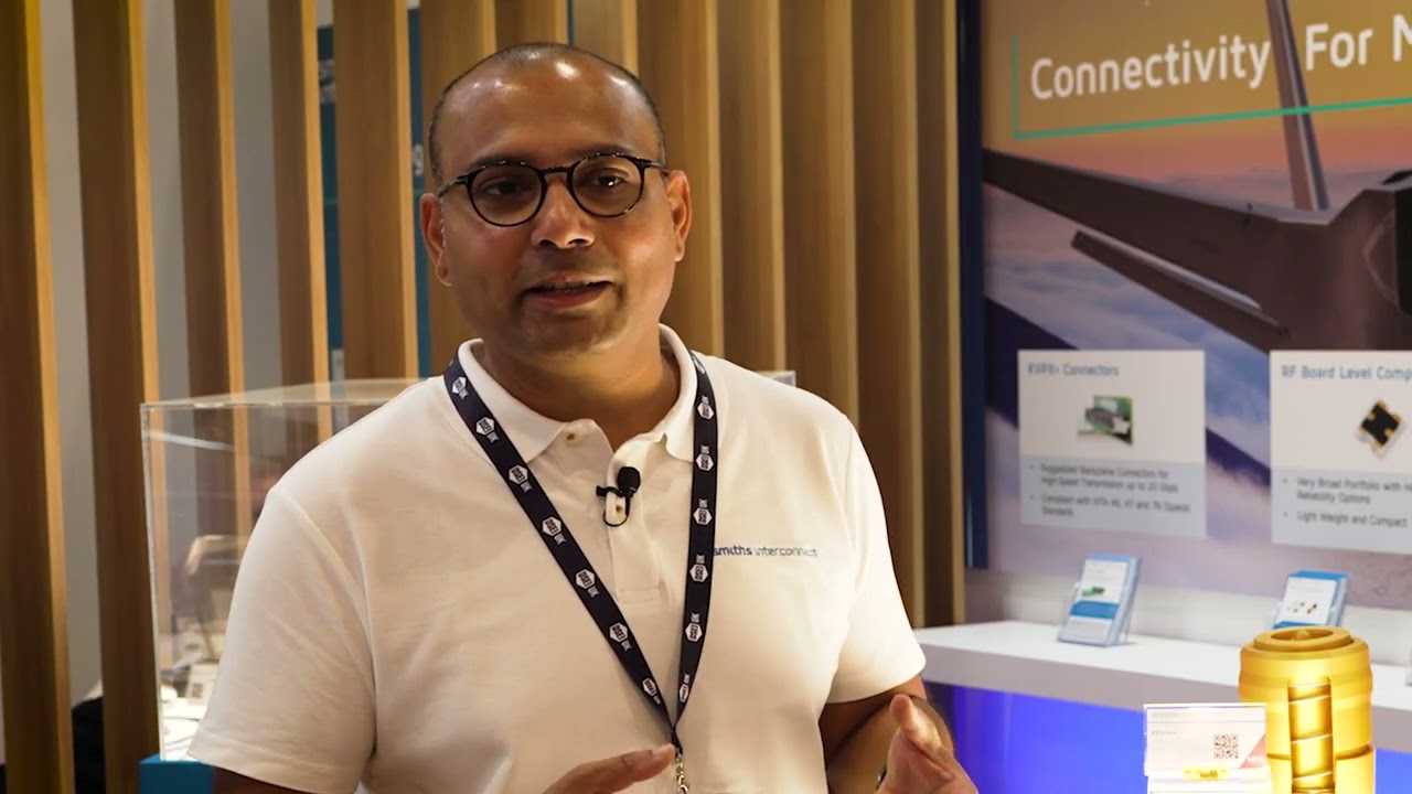 Product promos at DSEI UK 2025 - Ezicoax and modular connectors