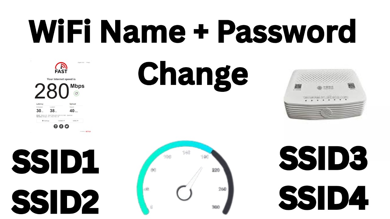 Fiber WIFI Router Setup | GS-3101 Router SSID Change & Password Setup