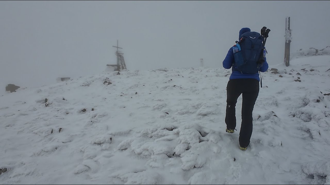 Babia Góra Zimą(4K)-szlak od Polana Stańcowa 06.02.2026
